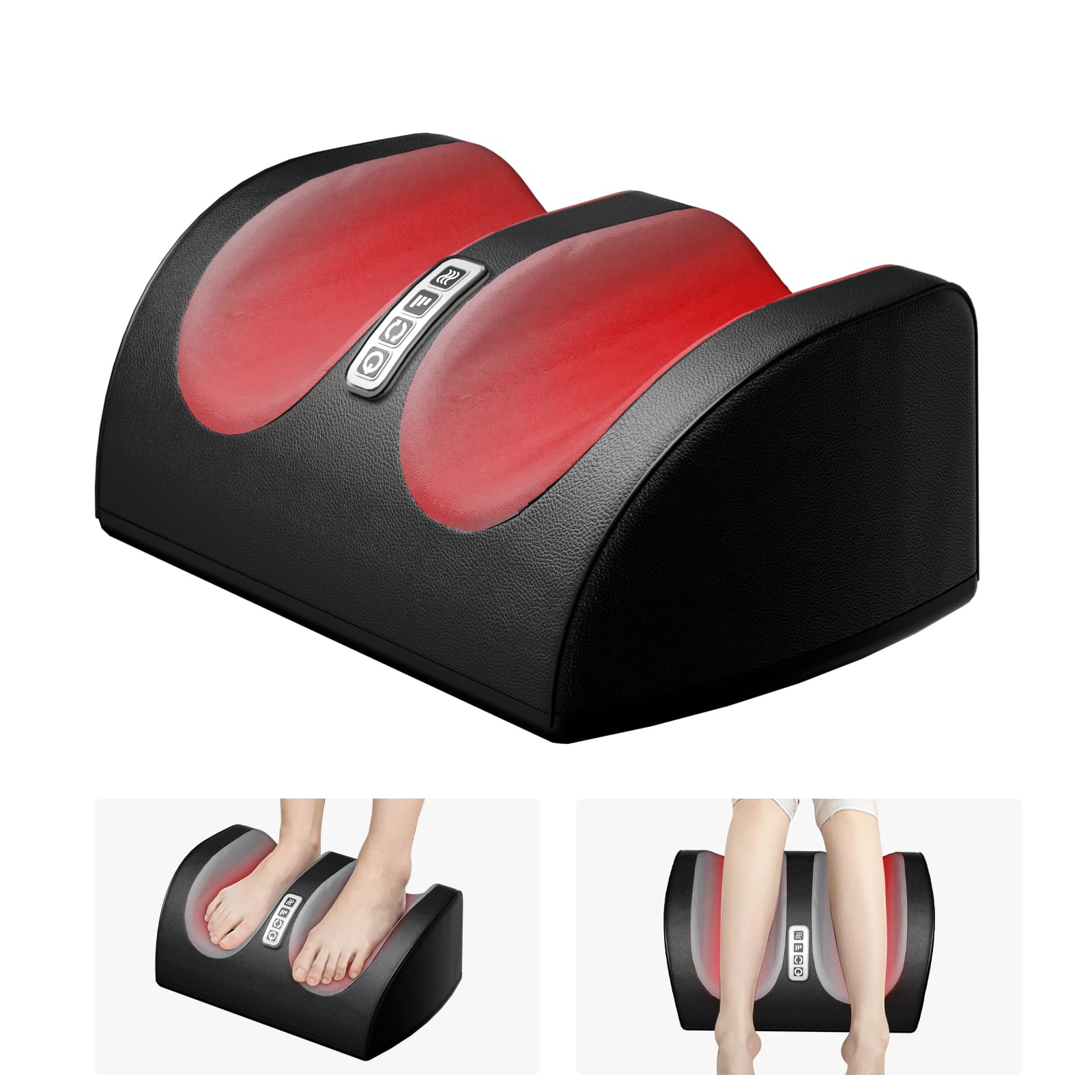 LINGTENG Shiatsu Foot & Calf Massager with Heat