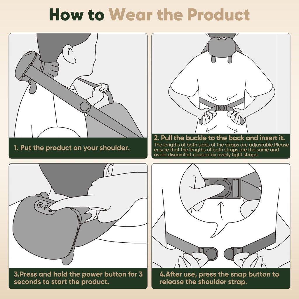 4D Heated Neck & Shoulder Massager
