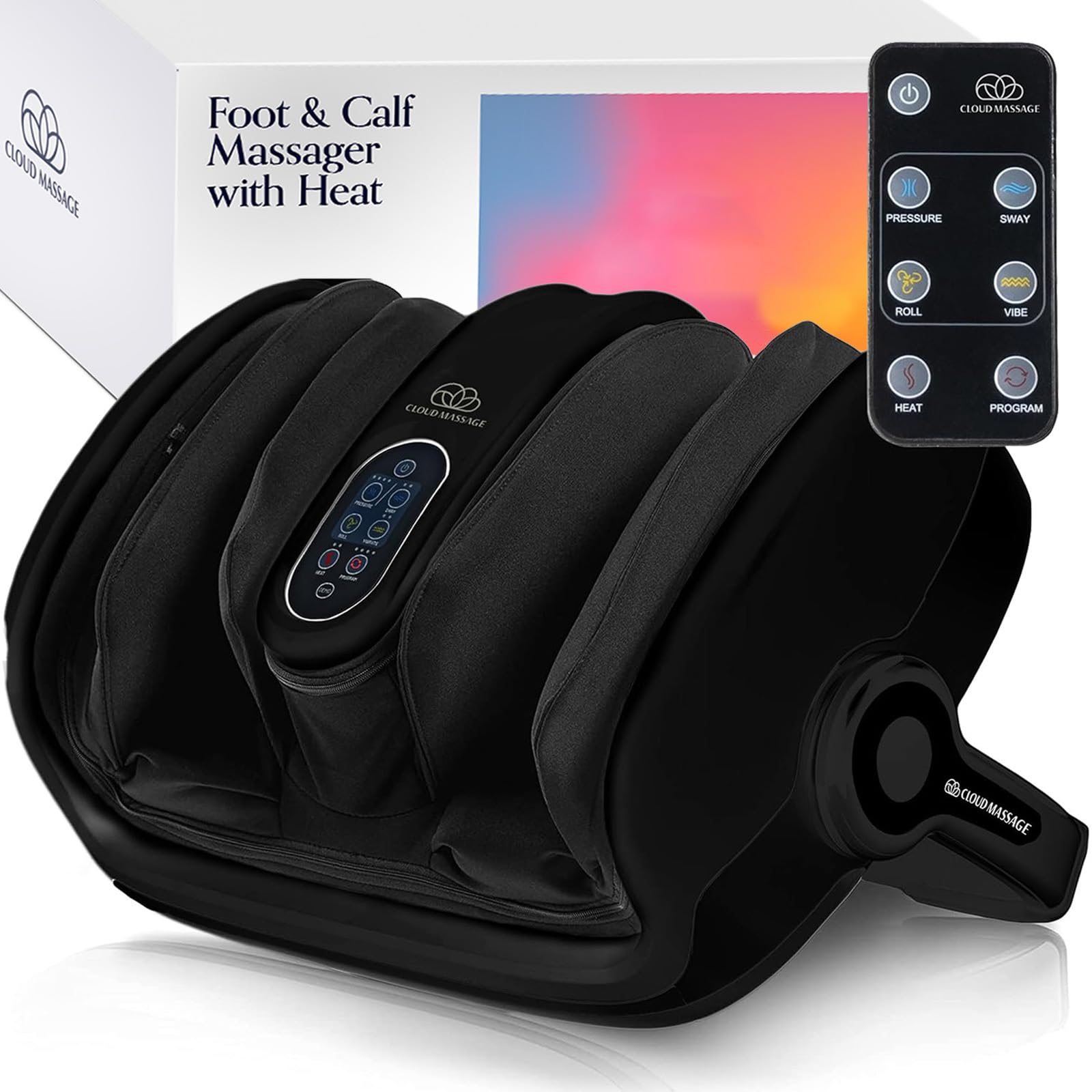 Cloud Massage Shiatsu Foot Massager with Heat