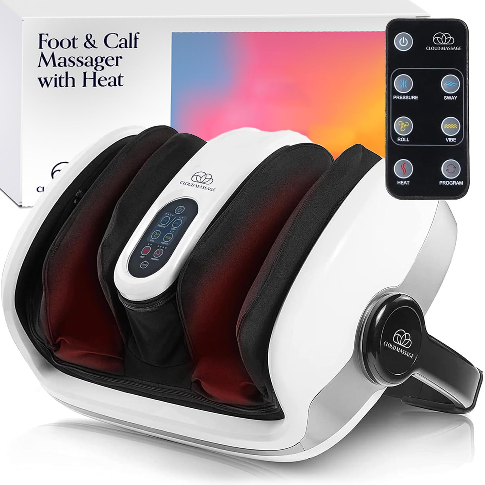 Cloud Massage Shiatsu Foot Massager with Heat