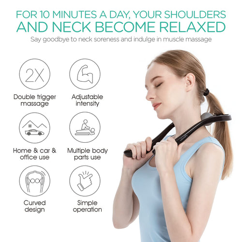 Shiatsu Deep Tissue Neck & Shoulder Massager