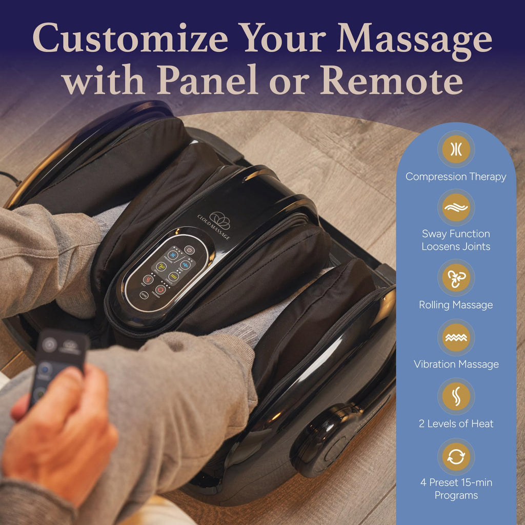 Cloud Massage Shiatsu Foot Massager with Heat