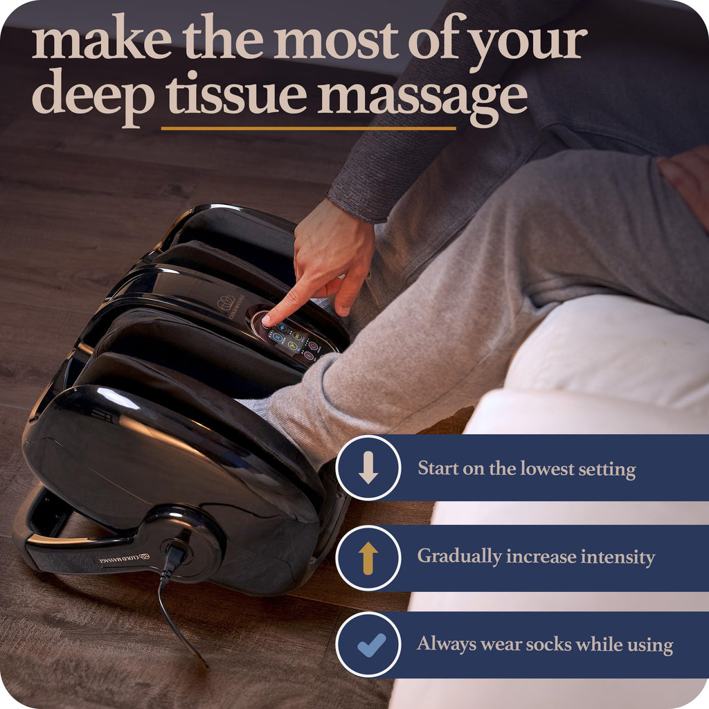 Cloud Massage Shiatsu Foot Massager with Heat