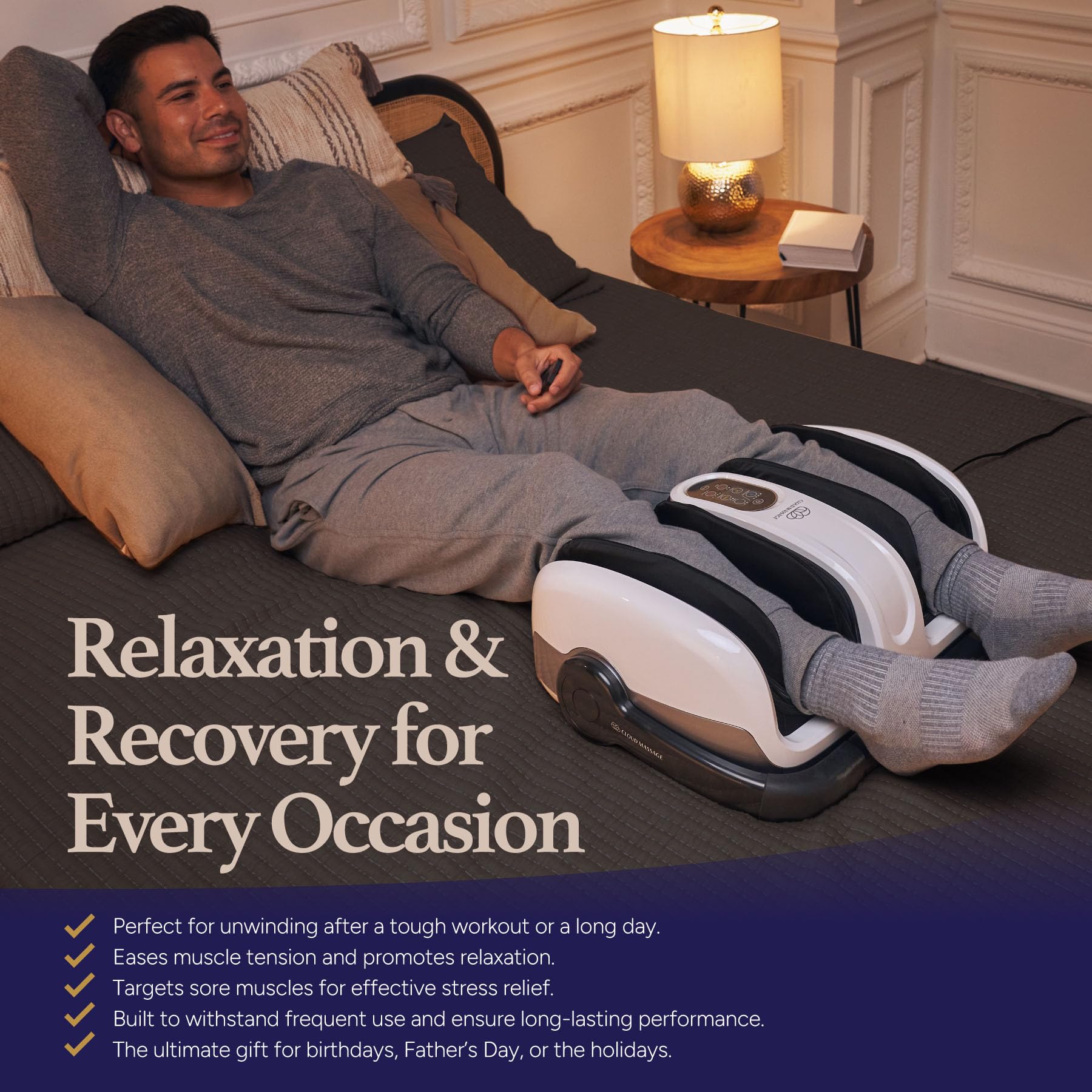 Cloud Massage Shiatsu Foot Massager with Heat