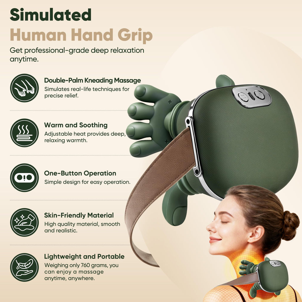 4D Heated Neck & Shoulder Massager