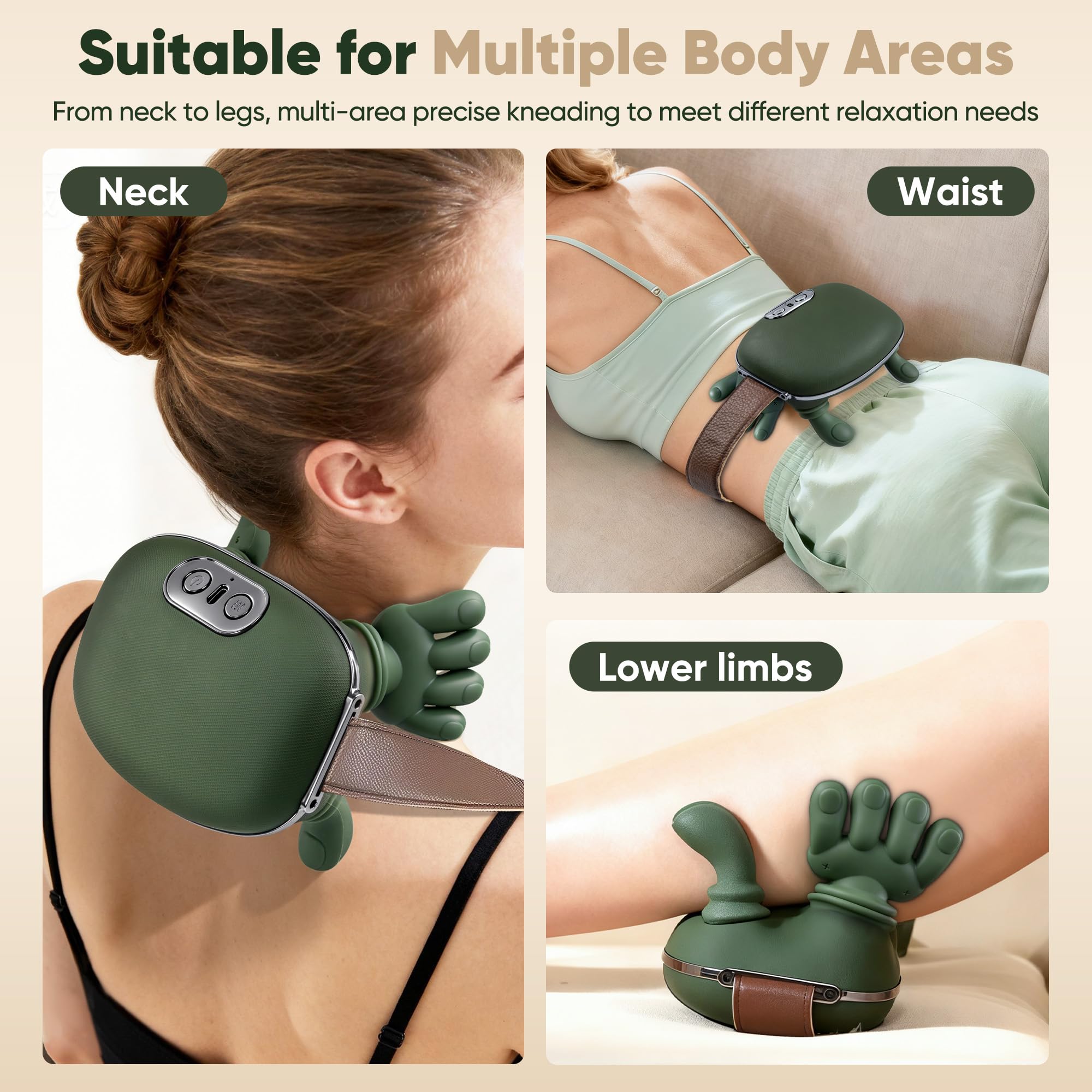 4D Heated Neck & Shoulder Massager