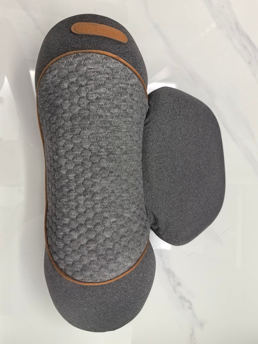 Upgraded Cordless Heated Neck Massager Pillow for Pain Relief Deep Tissue