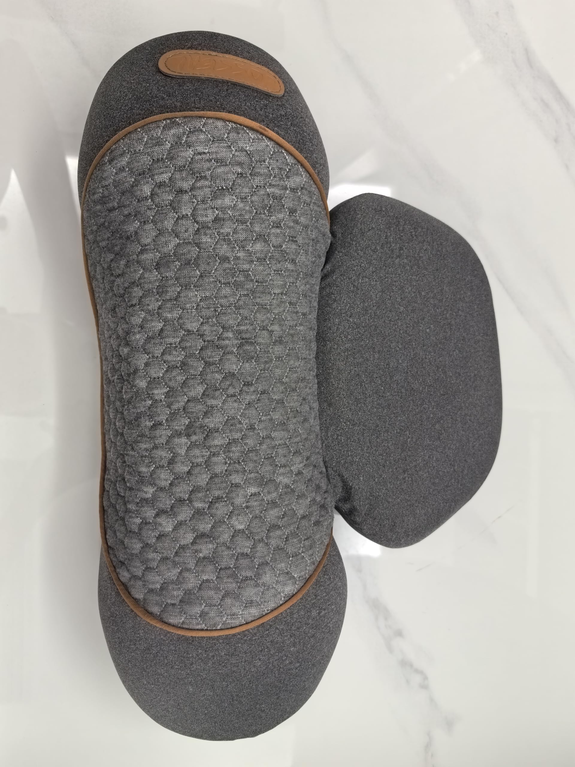 Upgraded Cordless Heated Neck Massager Pillow for Pain Relief Deep Tissue