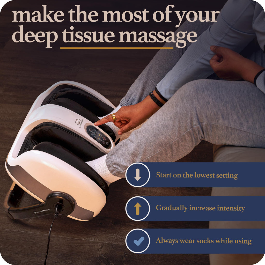 Cloud Massage Shiatsu Foot Massager with Heat